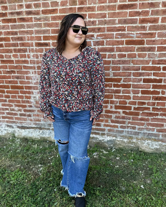 Lisa Floral Blouse