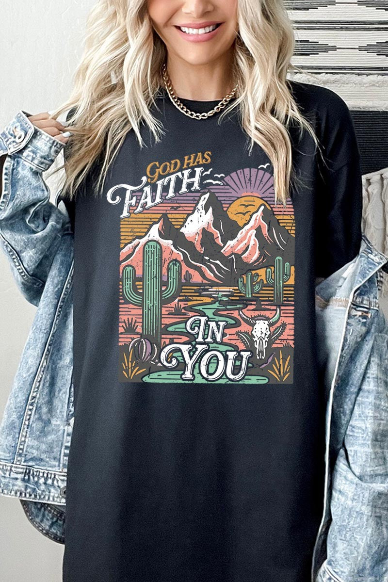 God Has Faith in You Tee