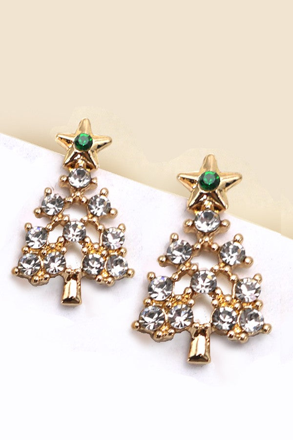 Xmas Tree Earrings