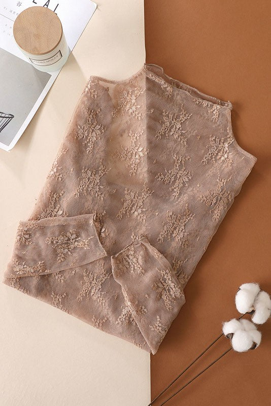 Sheer Mesh/Lace Tops