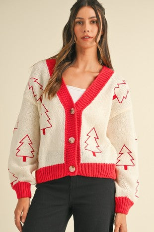 Oh Christmas Tree Cardigan