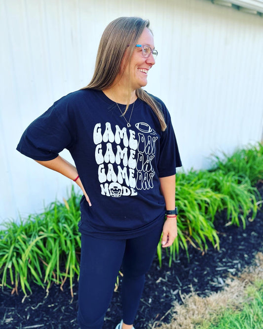 Game Day Mode Oversized Tee