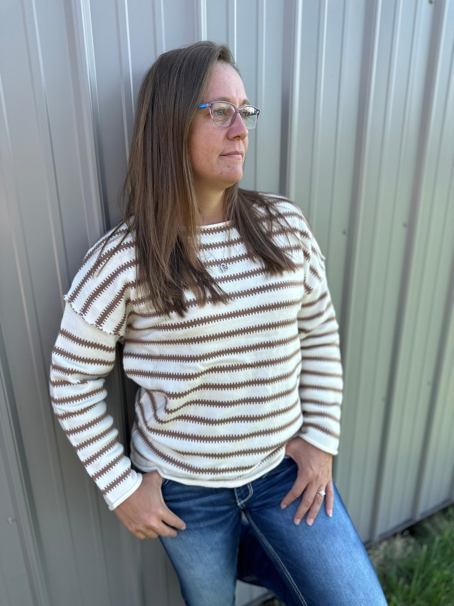 Stacy Striped Sweater