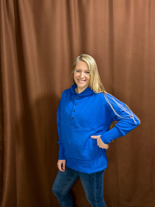 Katie Hooded Pullover