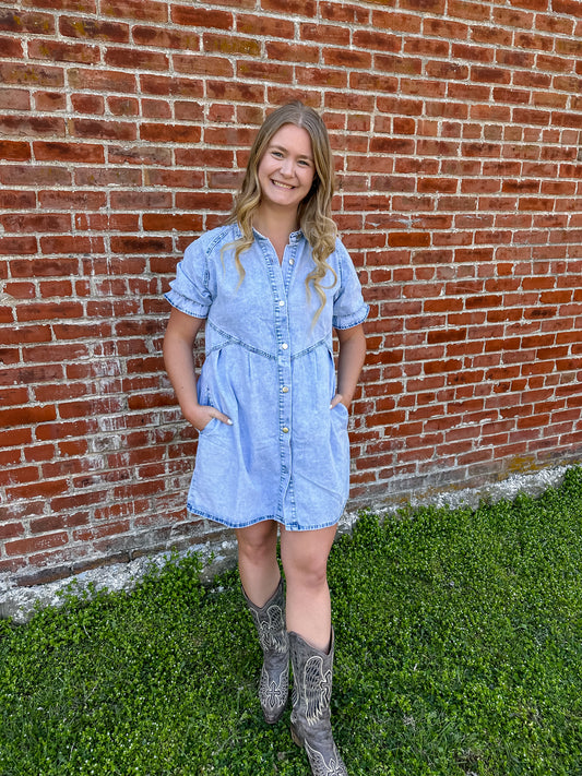 Dolly Denim Dress